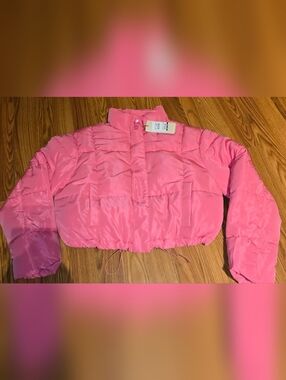 Pink Puffer Jacket